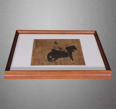 浦城书画装裱配框服务案例